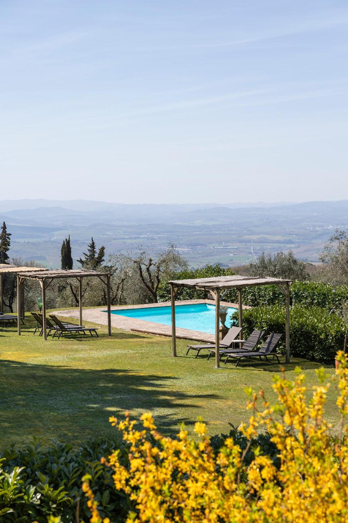 Il Villino Farmhouse Castellina in Chianti Exterior photo